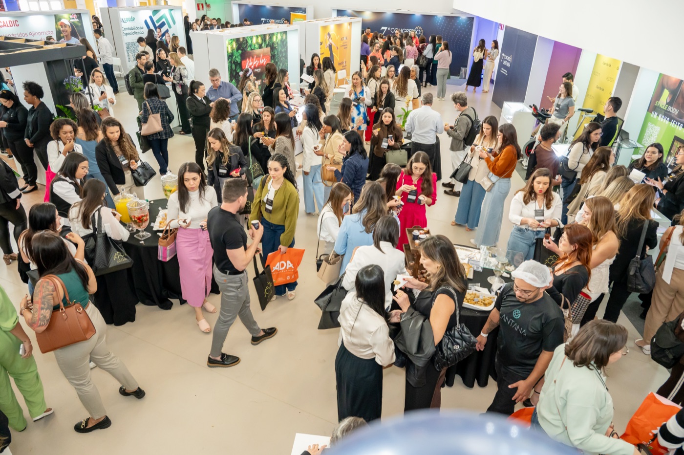7º Congresso Lantana - Área de exposição